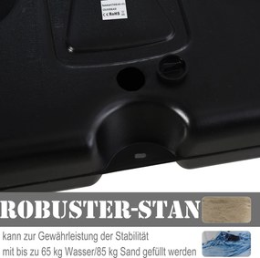 HOMCOM mobilny stojak do koszykówki kosz do koszykówki ze stojakiem