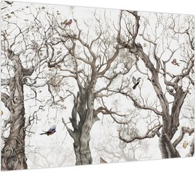 Obraz - Wzór lasu, rysunek (70x50 cm)