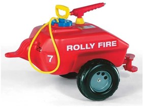Rolly toys rollytrailer przyczepa cysterna do traktora straż pożarna 5l