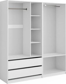 Szafa biały 180x50x200 elmo