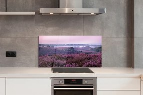 Szklany Panel Natura: Pole Wrzosów