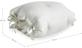 Biały wielofunkcyjny futon odpowiedni na zewnątrz Karup Design OUT™ Sit&amp;Sleep White