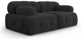Czarna sofa 192 cm Ferento – Cosmopolitan Design