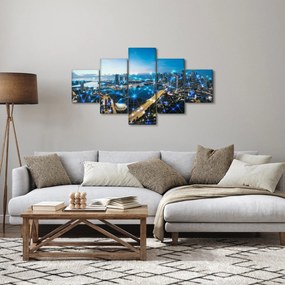 Obraz - Sieć miejska (125x70 cm)