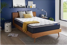 Materac Actiflex max 140x200cm, Grubosc : 26 cm, sprezyny kieszeniowe i pianka z pamiecia ksztaltu, Wysoki, 7 stref komfortu