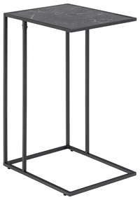 Stolik z blatem w dekorze marmuru 43x35 cm Infinity – Actona