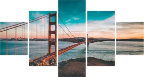 Obraz - Golden Gate, San Francisco (125x70 cm)