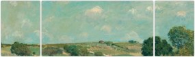 Obraz - Alfred Sisley,  Meadow, reprodukcje (170x50 cm)