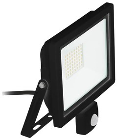 Eglo 64871 - LED Reflektor z czujnikiem FILETTI LED/20W/230V 3000K IP44 czarny