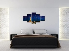 Obraz - Lampiony szczęścia, Bangkok (125x70 cm)