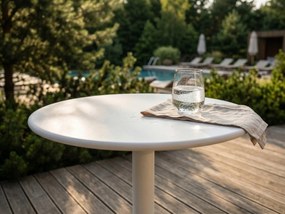 stolik ogrodowy okrągły 70 cm - na taras, do ogrodu, kawiarni i restauracji