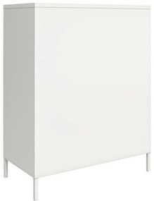 Biała metalowa szafka 40x102x80 cm Mission District – Støraa