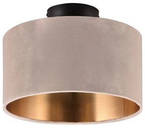 Czarno-beżowa lampa sufitowa ø 30 cm Julieta – Trio