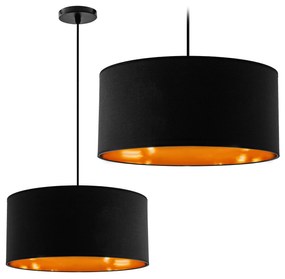 Lampa Wisząca  40cm APP620-1CP Czarna