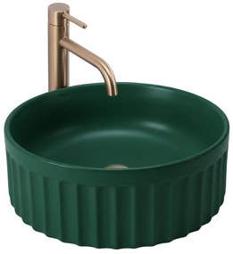 Umywalka nablatowa Rea DUO Matcha Matt