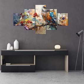 Obraz - Malowana sowa (125x70 cm)