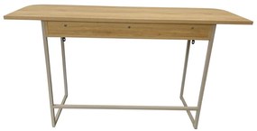 Konsola w dekorze dębu w naturalnym kolorze 40x140 cm Darlington – Actona