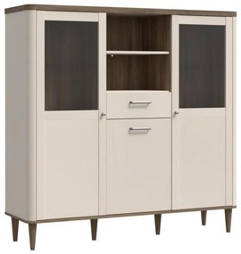 Witryna VIRO brązowa/beżowa