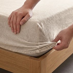 4Home prześcieradło frotte IDEAL kawowy, 140–160 x 200 cm, 140–160 x 200 cm