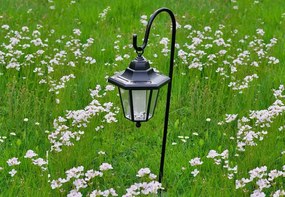 Lampa solarna dekoracyjna ogrodowa, mini latarnia LED