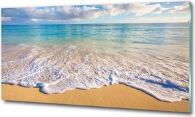 Foto obraz szkło hartowane Hawajska plaża