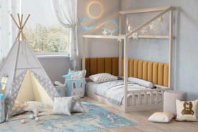 Panel tapicerowany QUADRATTA 50x20 żółty ELTAP
