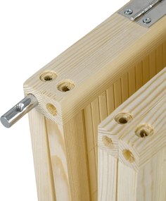 HOMCOM Parawan 4-częściowy 180 x 180 cm składany, przegroda z bambusa do salonu, naturalny | Aosom PL