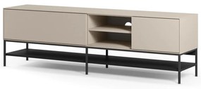 Kremowa szafka pod TV 180x55x35 cm Amira – Marckeric