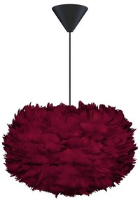 Bordowy abażur ø 45 cm Eos medium – UMAGE