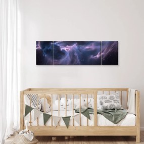 Obraz - Kosmiczna mgławica (170x50 cm)