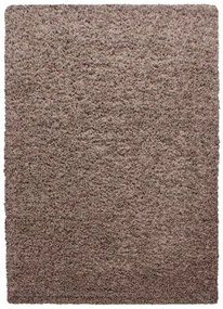 Dywan shaggy jednokolorowy cappuccino 120 cm x 170 cm