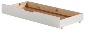 Biała szuflada pod łóżko dziecięce 90x140 cm Jumper – Vipack