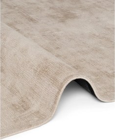 Beżowy dywan z wiskozy tkany ręcznie 120x180 cm Noemi – Vikosa