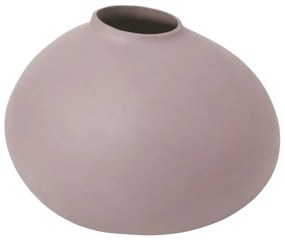 Jasnoróżowy porcelanowy wazon (wysokość 13 cm) Nona – Blomus
