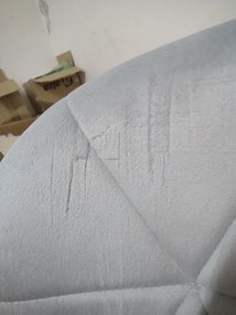 PROMOCJA Jasnoszary fotel biurowy AVOLA VELVET II. jakość