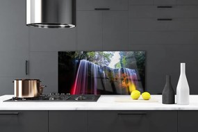 Szkło Dekoracyjne do Kuchni Dziki Wodospad Górski