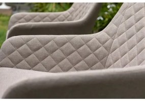 PARIS LIKA-TEX® mocca - luksusowe obrotowe krzesło ogrodowe