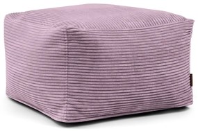 Fioletowy sztruksowy worek do siedzenia Softbox MooG – SLOWDOWN