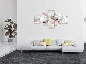Obraz - Kwiat róży (125x70 cm)