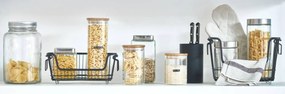 Szklany pojemnik z bambusową pokrywką, 1000ml , ZELLER
