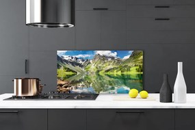 Panel Kuchenny Górska Panorama Nad Wodą