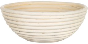 Banquet Okrągła patelnia do chleba naturalna,średnica 21 x wys. 7,5 cm, kwiatek