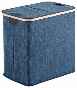 GEDY 133805 Yoshi kosz na pranie 53 x 51 x 34 cm,bambus, niebieski