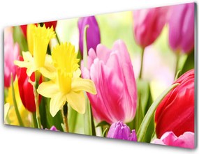 Panel Szklany Romantyczna Natura w Kwiatach