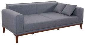 Ciemnoszara rozkładana sofa 223 cm Liones – Artie