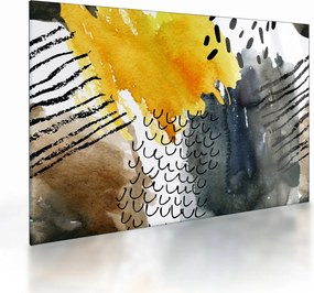 Obraz na szkle - Abstrakcyjna akwarela (70x50 cm)