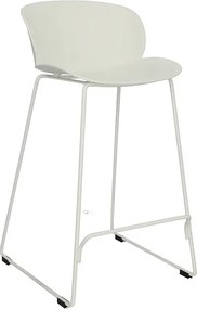 Hoker Z Nowoczesny Biały Metalowym Stelażem B5-S75