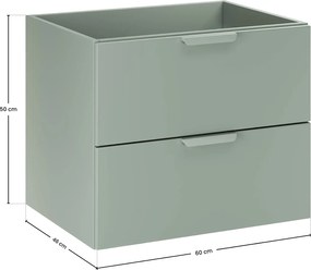 Biała szafka łazienkowa pod umywalkę L7-S13