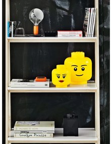Pojemnik w kształcie głowy LEGO® Girl, Ø 16,3 cm