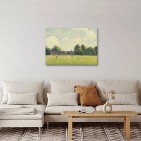 Obraz - Camille Pissarro, Hampton Court Green, reprodukcje (70x50 cm)